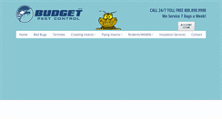 Desktop Screenshot of budgetpestcontrolpgh.com